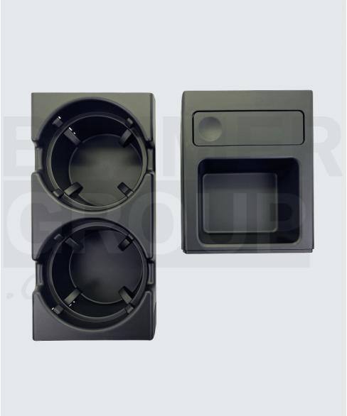 Schwarz Becherhalter für BMW 3 Serie (E46)
