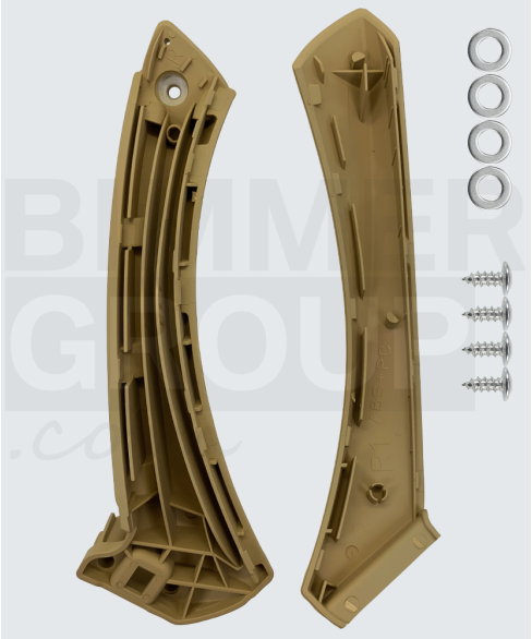 Beige Diergrëff fir Passagéierdier fir BMW 3 Serie (E90/E91/E92/E93)