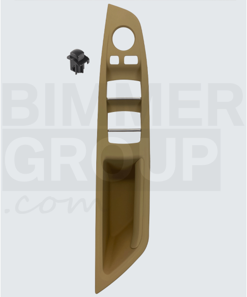 Beige Fuererseit Diergrëff fir BMW 5 Serie (F10/F11/F07)
