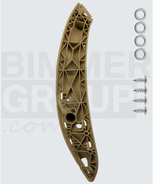 Beige Beifuererseit Diergrëff fir BMW 3 Serie, 4 Serie, M3, M4 (F30/F31/F32/F33/F34/F36 F80/F82/F83)