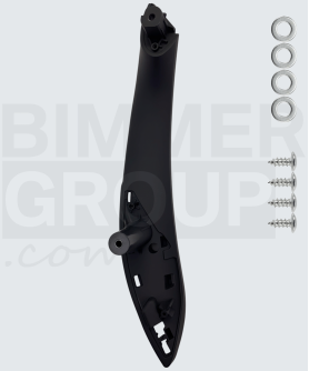Schwaarze Hanneschtdénger Säit Diergrëff fir BMW 3 Serie, 4 Serie, M3, M4 (F30/F31/F34/F36/F80)